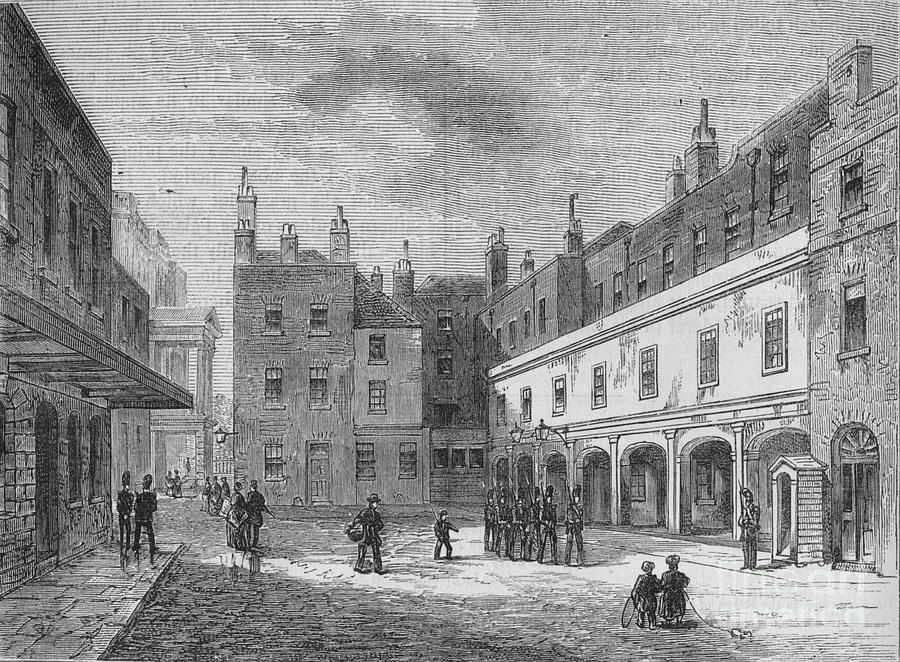 Ambassadors Court, St. Jamess Palace #1 Drawing by Print Collector