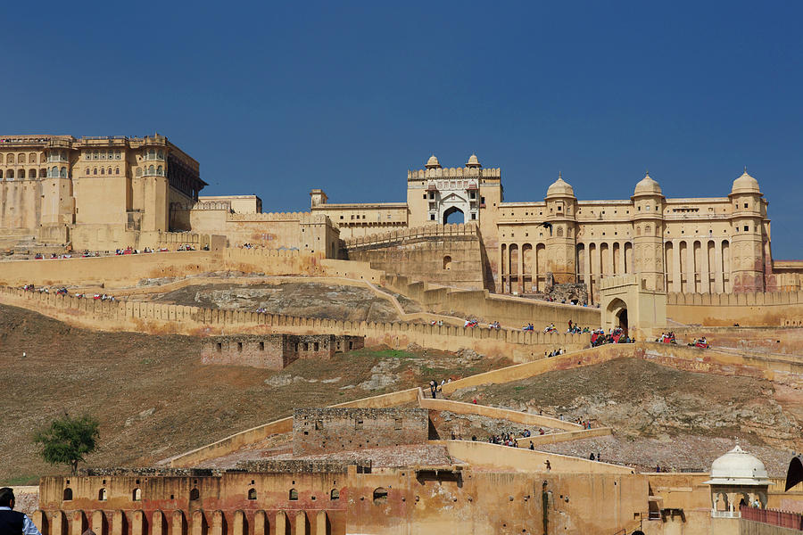 Amer Fort, Rajasthan, India Digital Art by Karen Fox - Fine Art America