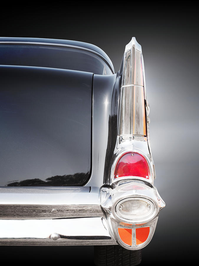 American Classic Car Bel Air 1957 Rear #1 Photograph by Beate Gube ...