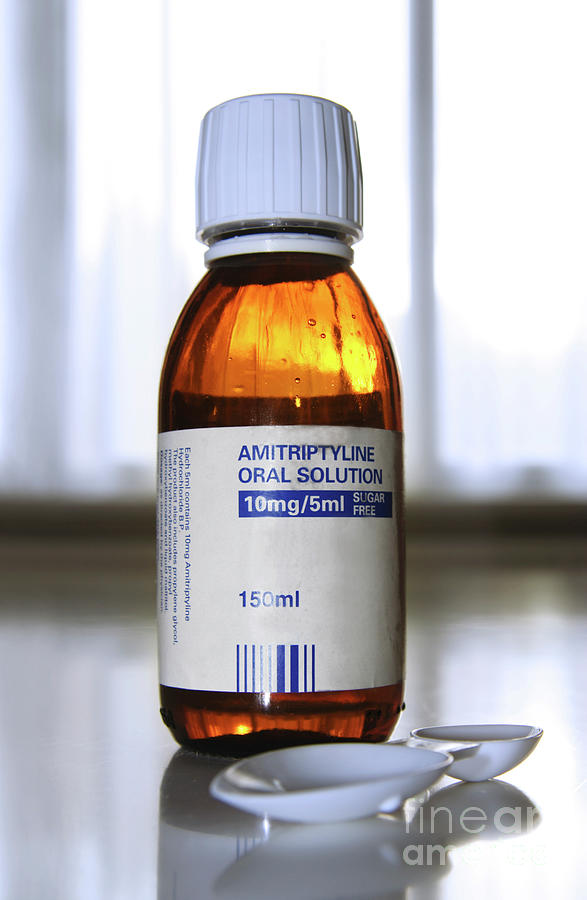 Amitriptyline Antidepressant Drug #1 Photograph by Cordelia Molloy/science Photo Library