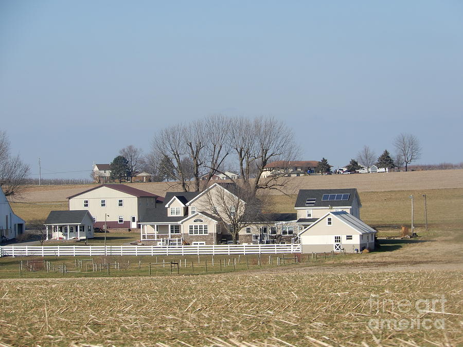 An Expansive Amish Homestead In Winter Photograph By Christine Clark   1 An Expansive Amish Homestead In Winter Christine Clark 