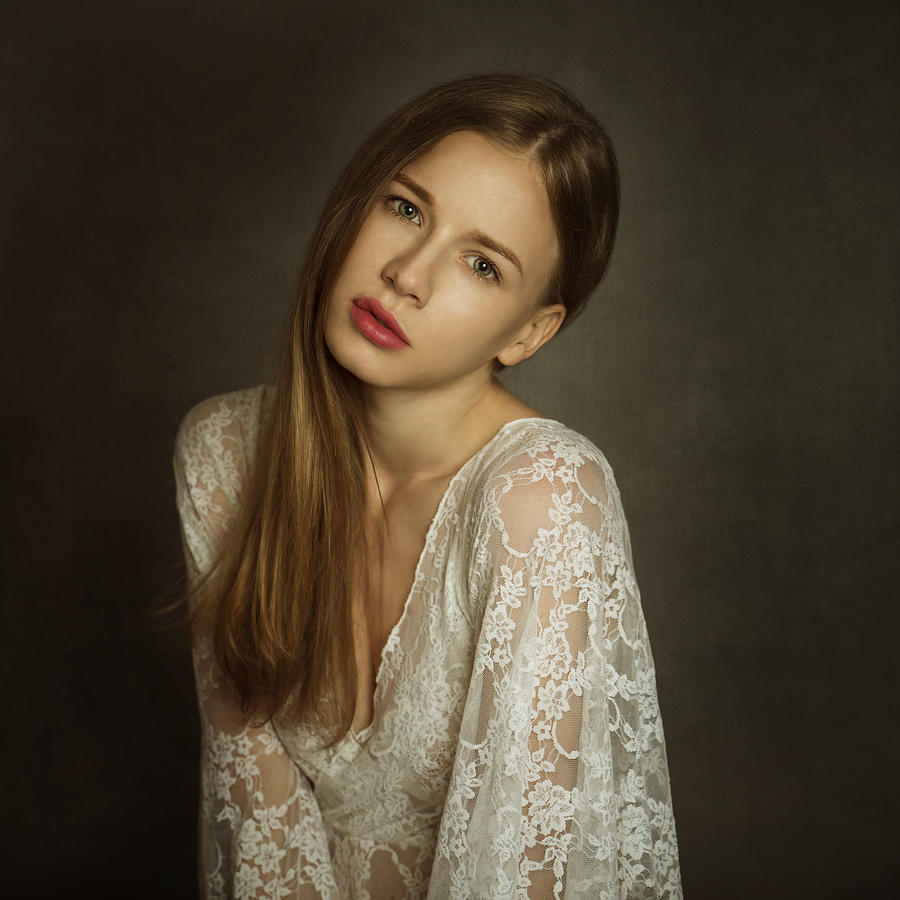 Portrait Photograph - Anastacia #1 by Mike Darzi