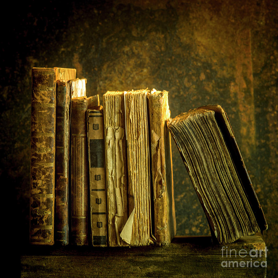 Ancient books Photograph by Bernard Jaubert - Fine Art America