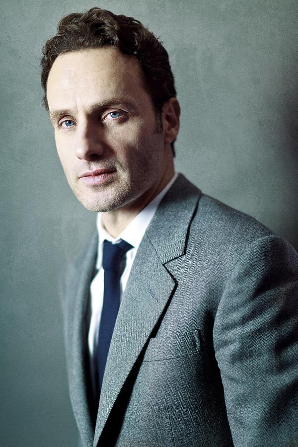 Andrew Lincoln - Portrait Session #1 Photograph by Laurent Koffel