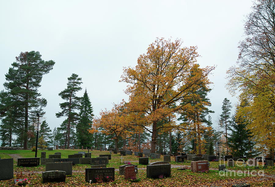 Angelniemi Cemetery #1 Photograph by Esko Lindell