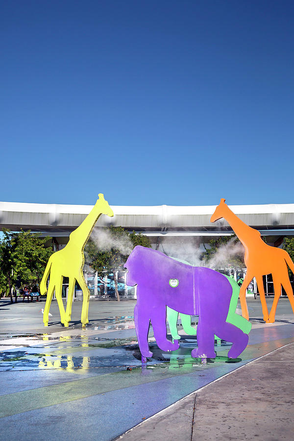 Animal Cutouts, Miami Zoo, Fl #1 Digital Art by Lumiere