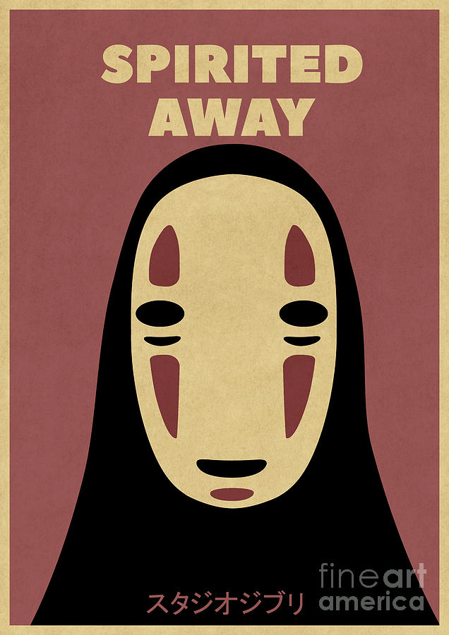 Anime Noface poster Digital Art by Svit ArtPrints | Fine Art America