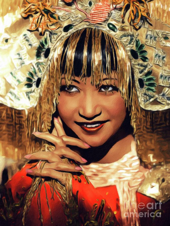 Anna May Wong, Hollywood Legend Painting