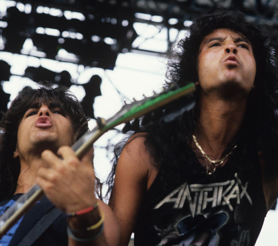 Anthrax Perform On Stage #1 Photograph by Mike Cameron