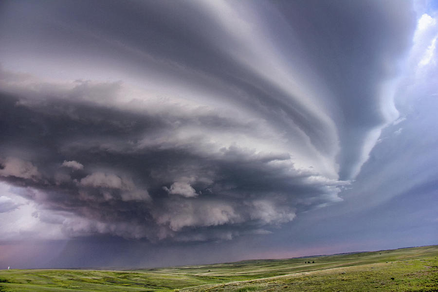 Anticyclonic Supercell Thunderstorm #1 Photograph by Jason Persoff Stormdoctor