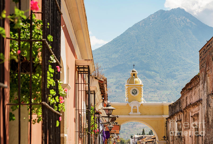 Architecture Photograph - Antigua Guatemala #1 by THP Creative