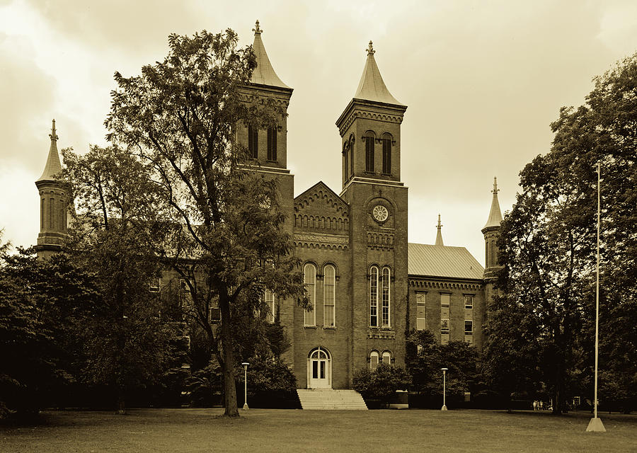 Landmark Photograph - Antioch College - Yellow Springs, Ohio 1930s #1 by Mountain Dreams