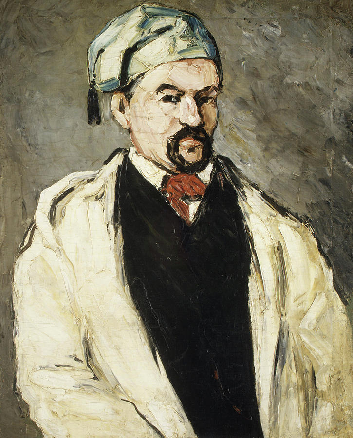 Antoine Dominique Sauveur Aubert  #1 Painting by Paul Cezanne