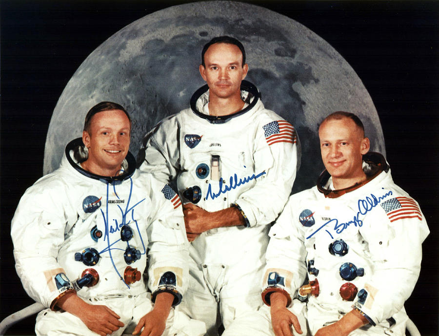 Apollo 11 Prime Crew, 1969 #2 Photograph by Science Source