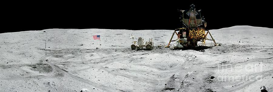 Apollo 16 Exploration Of The Moon #1 Photograph by Nasa/science Photo Library