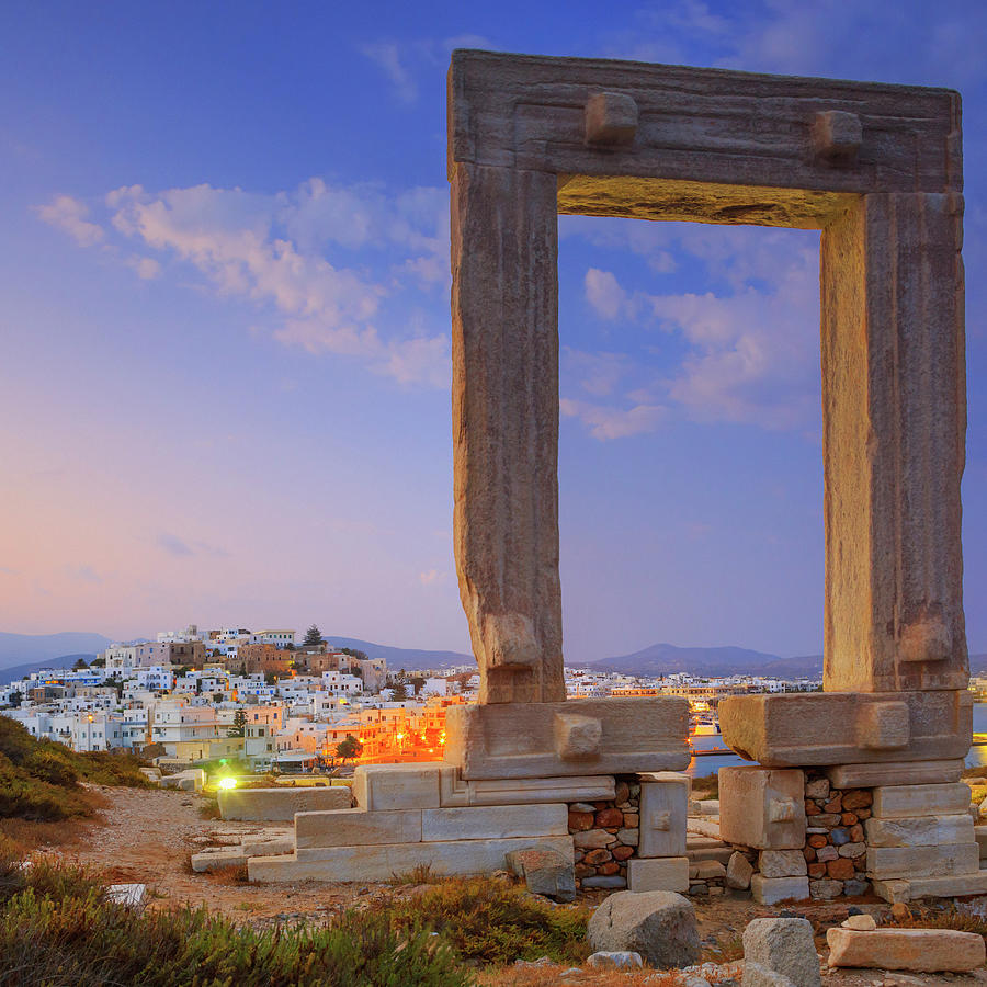 Apollo Temple, Naxos, Greece #1 Digital Art by Maurizio Rellini
