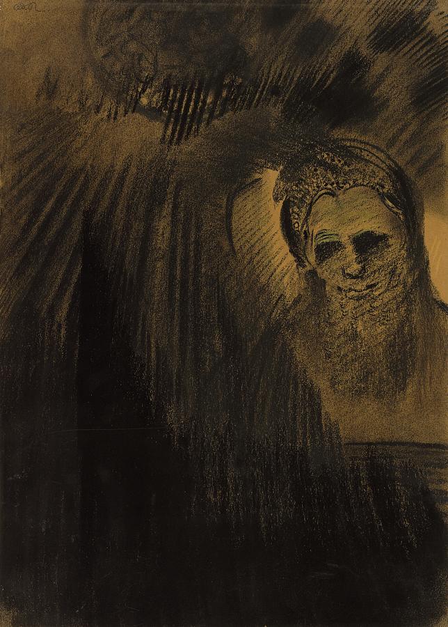 Apparition Drawing by Odilon Redon - Fine Art America