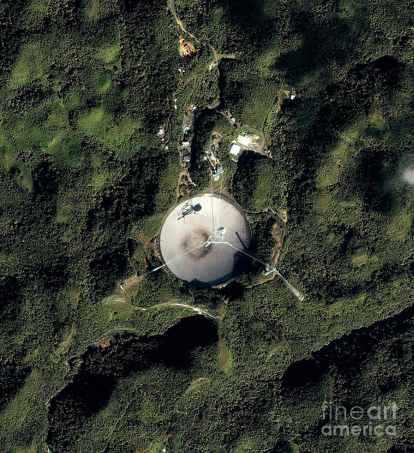 Arecibo Observatory #1 Photograph by Geoeye/science Photo Library
