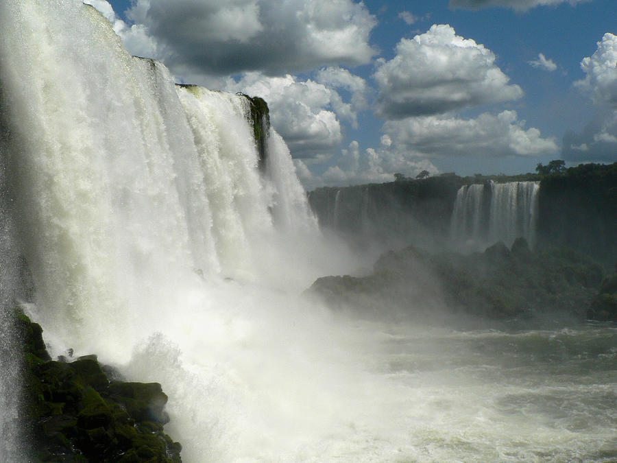 Argentina Brazil Iguasu Falls Devils #1 Photograph by Photo, David Curtis