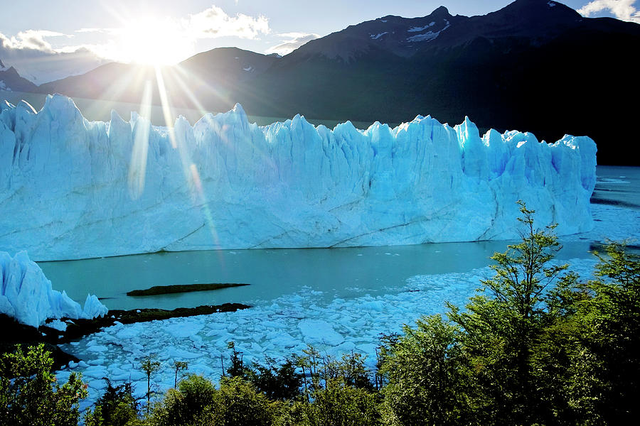 Argentina, Patagonia, Glacier #1 Digital Art by Photolatino