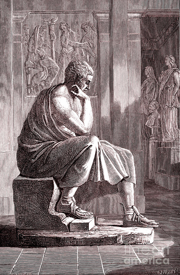 Aristotle #1 Photograph by Collection Abecasis/science Photo Library