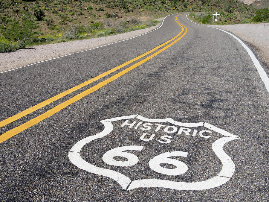 Spring Photograph - Arizona, Cool Springs, Route 66 #1 by Jamie and Judy Wild