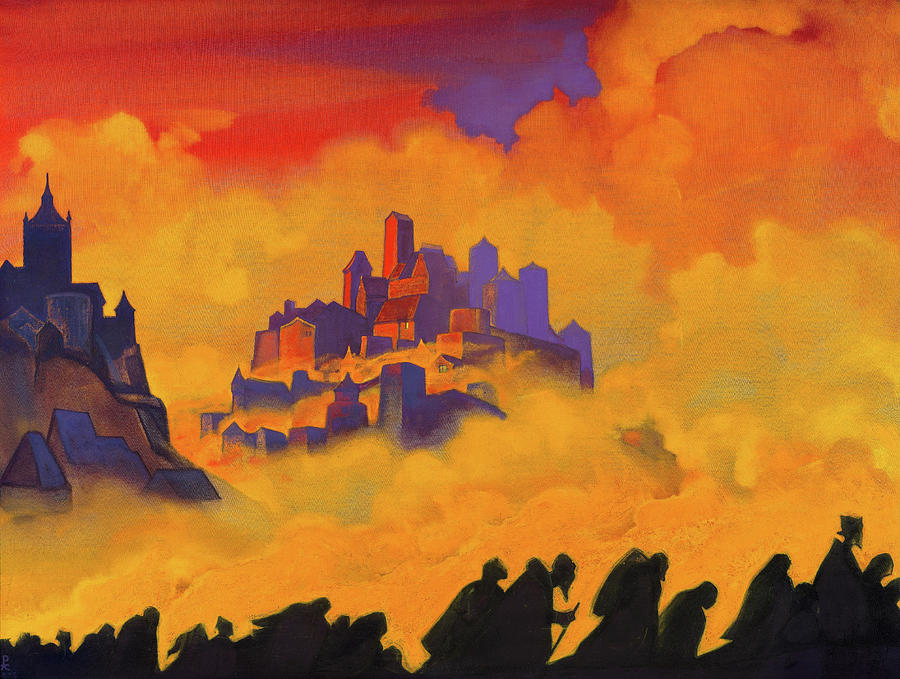 Armageddon Painting by Nicholas Roerich