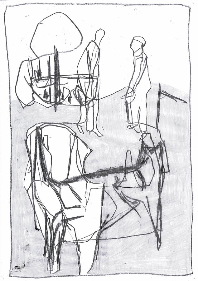 Armchair #1 Drawing by Edgeworth Johnstone