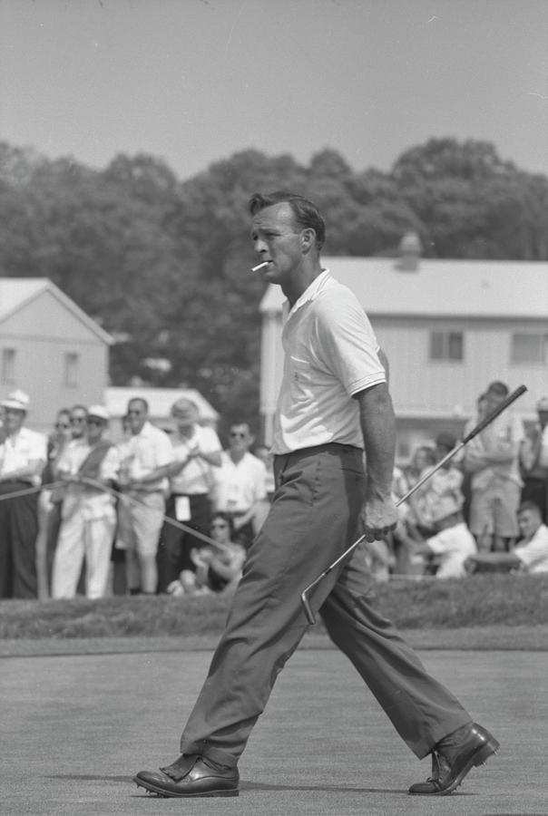 Arnold Palmer Photograph - Arnold Palmer On The Course #1 by John Dominis