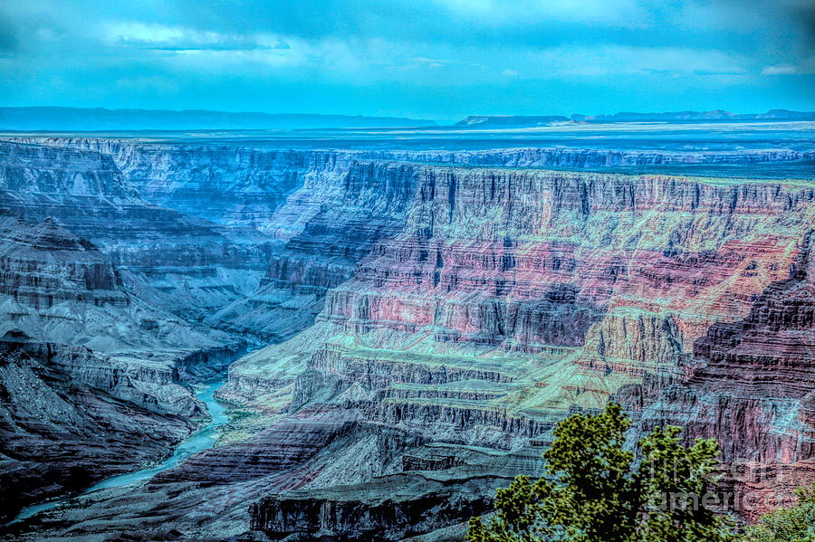 Grand Canyon National Park Digital Art - Art Grand Canyon  #1 by Chuck Kuhn