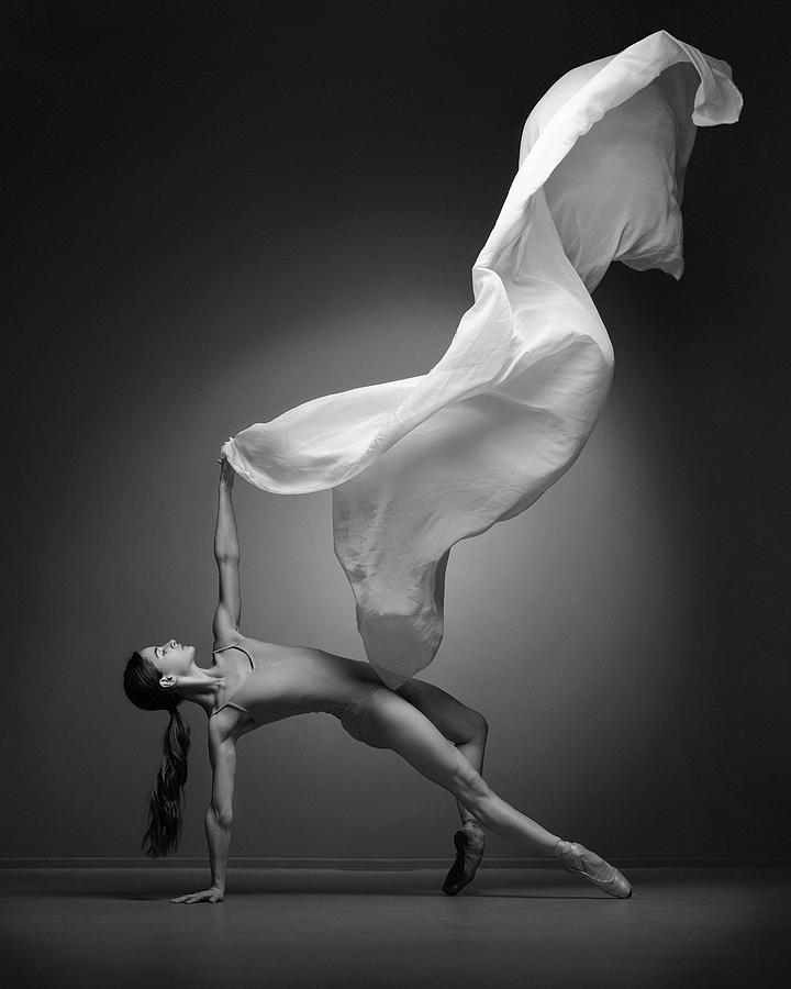 Black And White Photograph - Art Of Movement Series by Andrey Stanko