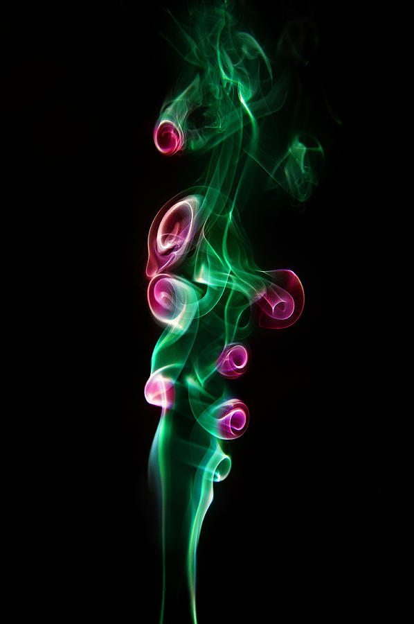 Art Smoke #1 Photograph by Slavina