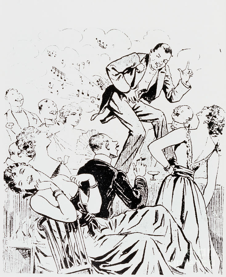 Artwork Of Joseph Pujol Photograph by Jeanloup Charmet/science Photo