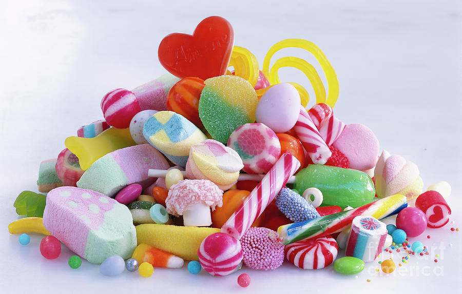 Assorted Sweets #1 Photograph by Science Photo Library