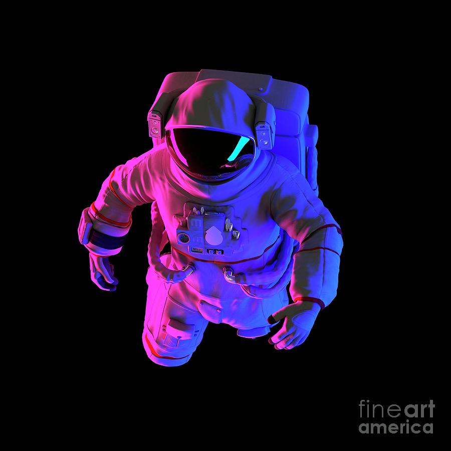 Astronaut #1 Photograph by Sebastian Kaulitzki/science Photo Library