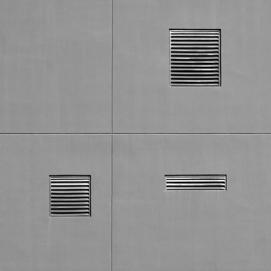 Square - Asymmetry Photograph by Stuart Allen