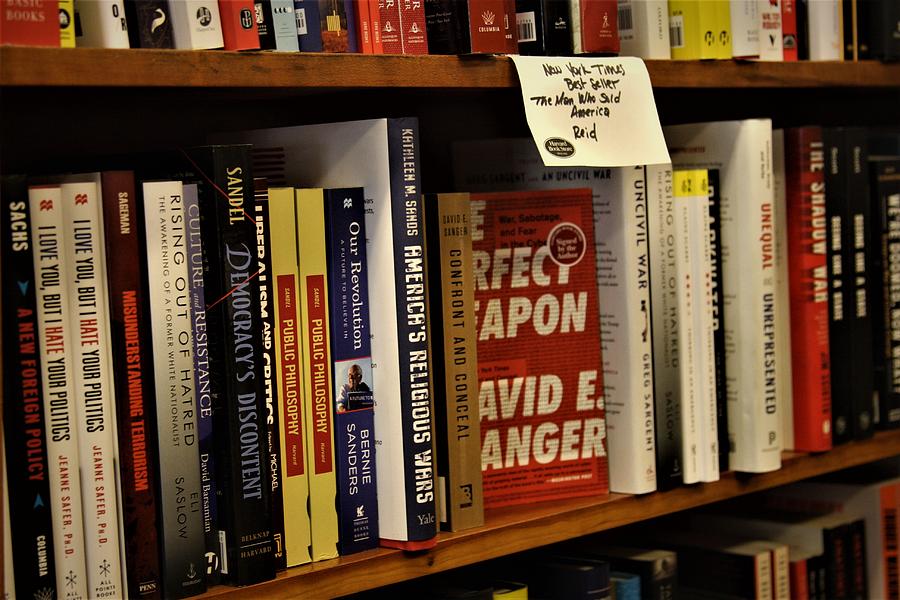 At Harvard University Book Store #1 Photograph by Vadim Levin