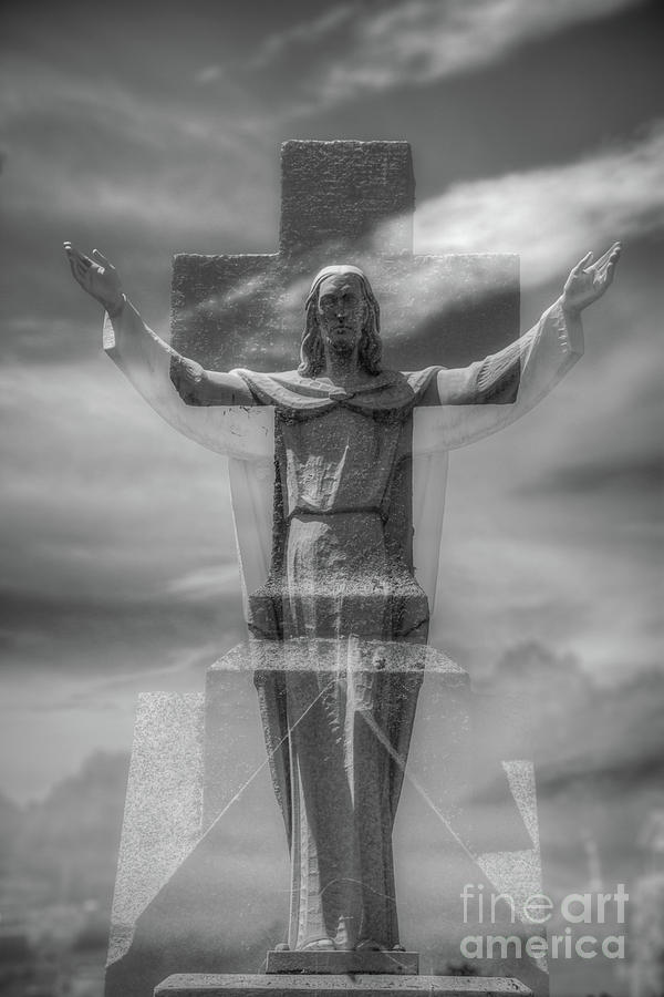 At The Cross of Jesus #1 Digital Art by Randy Steele