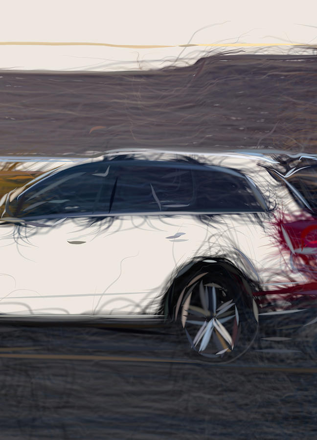 audi q7 drawing