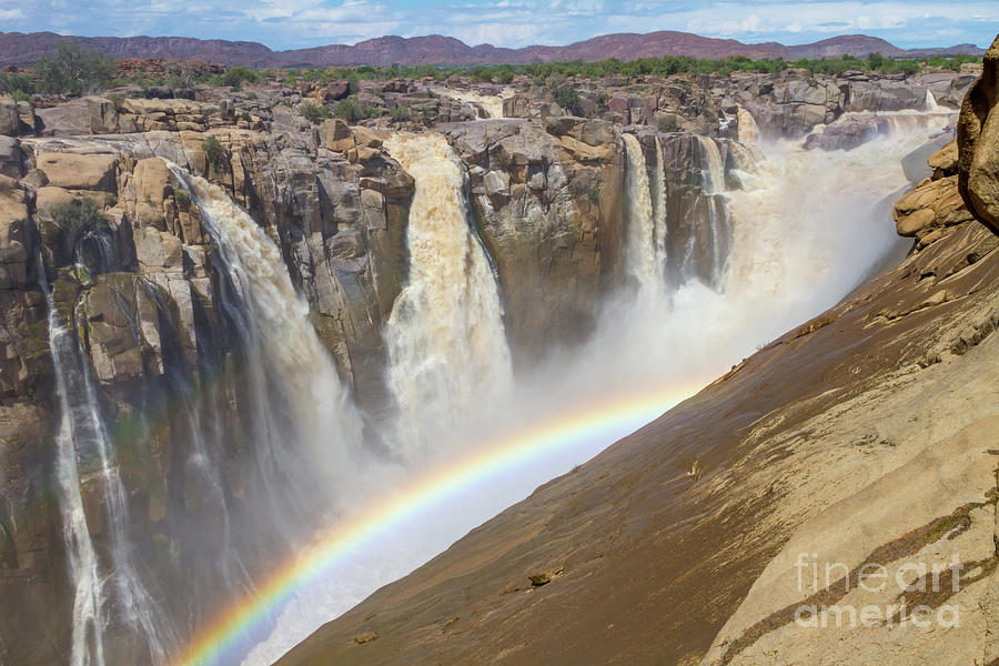 Augrabies waterfall in the Augrabies national Park. Photograph by Rudi ...