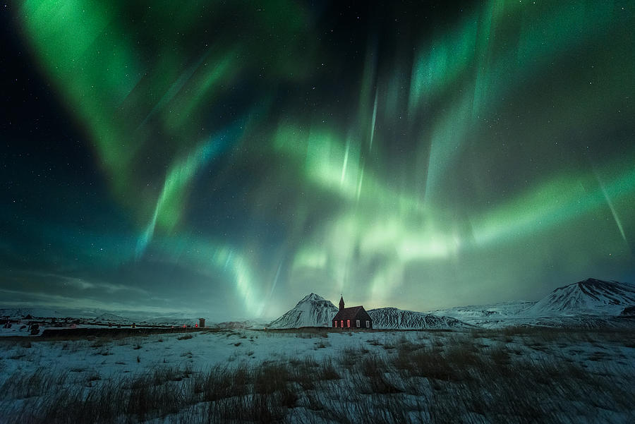 Aurora Borealis #1 Photograph by David Martin Castan