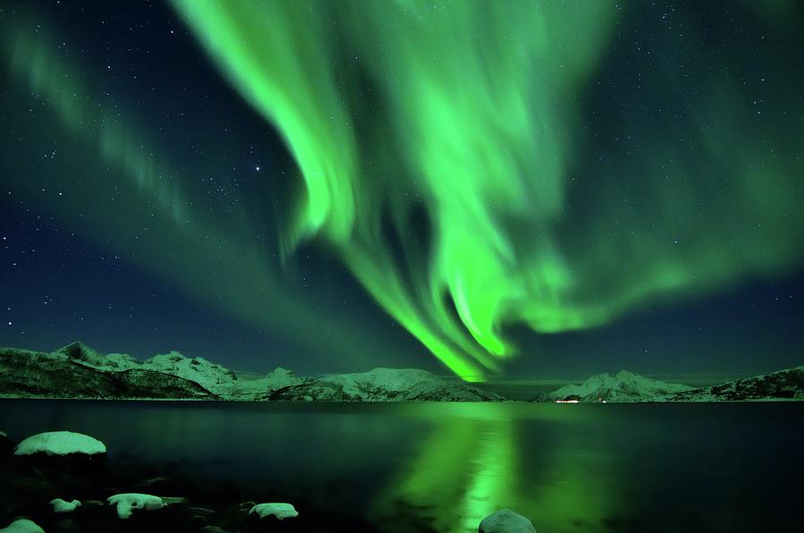 Aurora Night #1 Photograph by John Hemmingsen