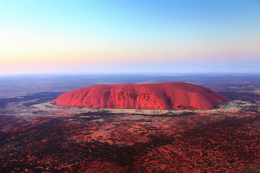 Inspirational Digital Art - Australia, Ayers Rock #1 by Maurizio Rellini