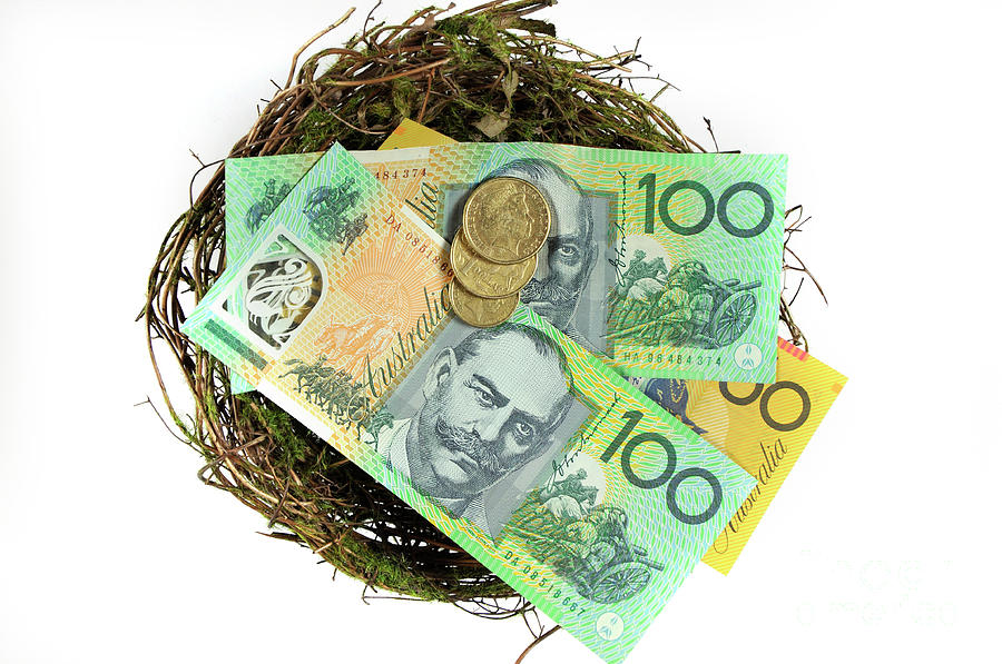 Australian money  and investment #1 Photograph by Milleflore Images