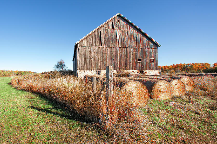 Autumn Barn #1 Photograph by Todd Klassy