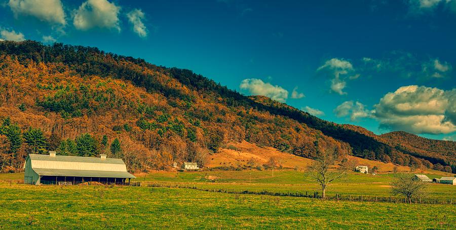 Farm Photograph - Autumn Farmland - West Virginia #1 by Mountain Dreams