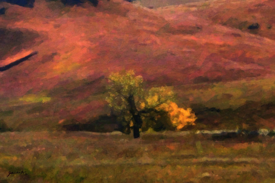 Autumn Painting by Gerlinde Keating - Galleria GK Keating Associates Inc