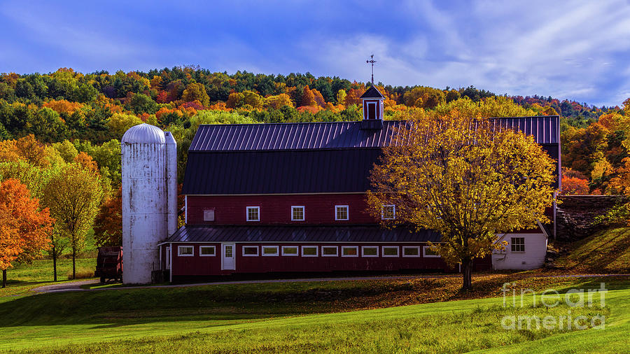 Autumn in Sudbury Vermont #2 Photograph by Scenic Vermont Photography