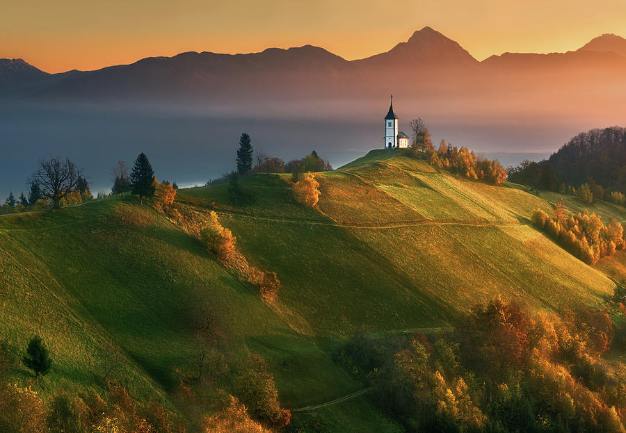 Slovenia Photograph - Autumn Light... by Krzysztof Browko