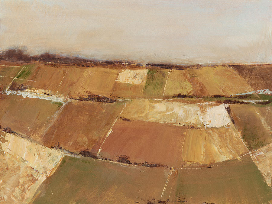 Landscape Painting - Autumn Pasture I #1 by Ethan Harper